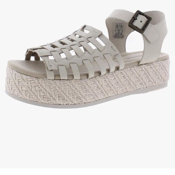 Kelsi Dagger Shoes - Women's KELSI DAGGER Platform Sandals in Cream